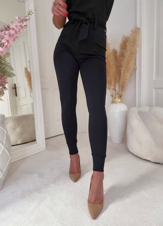  Spodnie Elle By me czarne (1)