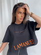 T-shirt La Manuel SCREAMIN czarny  (4)