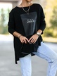 Bluzka oversize VOGUE czarna (2)