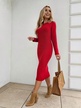 Sukienka ISPERA czerwona (3)