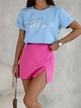 T-shirt CHAMPAGNE baby blue  (2)
